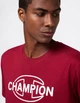 Футболка Champion М0136411 (221654) колір бордовий (М0136411 - 213000) - изображение 3