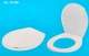 Крышка для унитаза "Элит" белая Santehplast - изображение 2