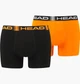 Труси HEAD Basic Boxer Black/Orange (2 шт) 701219886-001 M - зображення 1