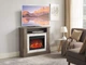 Каминокомплект ArtiFlame For Living с 3D эффектом пламени, обогревом и звуком горения огня Дуб серый - изображение 9
