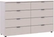 Комод Doros Рон 8 130х38х81 см 8 ящиков Кашемир (41516171) - изображение 3