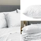 Подушка Antistatic Sleep 50х70 см IDEIA гіпоалергенна, штучний пух, антистатична тканина, з блискавкою - зображення 8