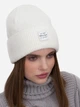 Шапка Malisa Хилтон 15-1564-BR-12 One Size Белая - изображение 2
