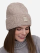 Шапка Malisa Хилтон 15-1564-BR-11 One Size Бежевая - изображение 2