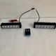 LED фара додаткового світла 18Вт×2, CREE, стробоскоп 14 режимів, пульт ДК, білий/червоний/синій - зображення 6