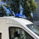 Мигалка-проблисковий маячок з СГП 150W LED 120 см синій для даху авто, 12V - зображення 4