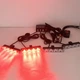 Стробоскоп в решётку радиатора, красный/синий, 4×12 LED, 30Вт, 12/24В, влагозащищённый - изображение 3