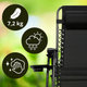 Раскладное кресло для отдыха LEOBRO Zero Gravity Black (LB-ZGC-F1-BLK) - изображение 5