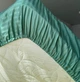 Простынь на резинке Lavson из мерсеризованного страйп сатина120х200х25 Ментол - изображение 4