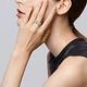 Смарт кольцо Smar Ring KDBAO Тонометр Счетчик калорий Gold-Gray - изображение 5