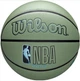 Баскетбольный мяч Wilson NBA Forge Plus Eco Bskt Green (размер 7) WZ2010902XB7 - изображение 1
