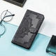 Чехол Vintage для Xiaomi Redmi Note 14 4G EU Version книжка кожа PU с визитницей черный - изображение 6