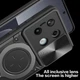 Чохол Magnetic Shield для Xiaomi Redmi Note 13 Pro 4G протиударний бампер з підставкою кільцем Black - зображення 5