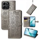 Чехол Embossed Cat and Dog для Infinix GT 20 Pro / X6871 книжка кожа PU с визитницей серый - изображение 1