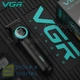 Триммер VGR V-990 GREEN, 3 насадки, керамическое лезвие, TURBO режим, регулировка мощности 7000-8000 RPM, LED light, LED-дисплей - изображение 5