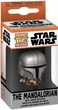Брелок для ключей Star Wars -Мандалорец (The Mandalorian) Funko Pocket Pop Keychain Фигурка Серебро - изображение 1