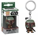 Брелок для ключей Star Wars -Боба Фет (Boba Fett) Funko Pocket Pop Keychain Фигурка Зеленый - изображение 1