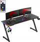 Biurko gamingowe Huzaro Hero 4.8 RGB Black - obraz 2