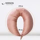Подушка для беременных и кормления Mirson №10187&nbsp;Satin&nbsp;0165&nbsp;Estella EcoSilk 30х170 см (2200007216222) - изображение 4