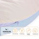 Подушка для беременных и кормления Mirson №10160&nbsp;Satin&nbsp;Stripe&nbsp;30-0014&nbsp;+&nbsp;30-0002&nbsp;Fleshly EcoSilk 30х170 см (2200007216291) - изображение 2