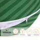 Подушка для беременных и кормления MirSon №5015 Color Line 17-0612 Stripe Emerald 30х170 см (2200010969757) - изображение 2
