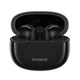 Бездротові навушники Bluetooth Baseus Bowie E11 True Wireless Earphones |TWS навушники, портативні, Bluetooth 5.3, 40/400mAh, USB Type-C, до 7 годин відтворення, 2 вбудовані мікрофони, сенсорне управління, ENC| Чорний - зображення 3
