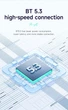 Беспроводные наушники Hoco EQ2 Thought Bluetooth 5.3 Фиолетовый - изображение 6