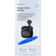 Беспроводные Bluetooth наушники USAMS NX10 |TWS наушники, Bluetooth 5.2, 35/320mAh, USB Type-C, до 5.5 часов работы, LED индикатор, встроенный микрофон, быстрая зарядка, сенсорное управление| Черный - изображение 8