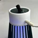 Лампа от комаров с USB питанием, электрический уничтожитель насекомых и москитов для дома, дачи, улицы, палатки, безопасная антимоскитная лампа-ловушка без запаха и химии Зеленая APM-338-Green - изображение 3