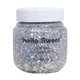 Глиттер-гель для лица, волос и тела Hello Sweet Silver 150 мл - изображение 1