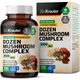 Добавка преміум-класу для імунітету мозку Bio Krauter Dozen Mushroom Complex 100 капсул - зображення 1