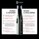 Электрическая зубная щетка Oclean X Ultra 20 S Electric Toothbrush Duo Set Green+Black - изображение 11