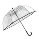 Парасолька тростина напівавтомат Umbrella Cane 60 см (R25584) Чорний - зображення 1