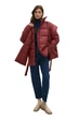 Удлиненная зимняя женская куртка с поясом Finn Flare FWB51064-332 Down fill бордовая XL - изображение 3