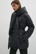 Удлиненная зимняя женская куртка с поясом Finn Flare FWB51064-200 Down fill черная XS - изображение 1