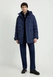 Удлиненный мужской пуховик Finn Flare FAD21057-101 синий 2XL - изображение 2