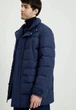 Удлиненный мужской пуховик Finn Flare FAD21057-101 синий 2XL - изображение 3