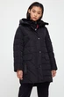 Удлиненная зимняя женская куртка Finn Flare W20-12029-200 Down Fill черная 2XL - изображение 1