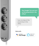 Inteligentny przedłużacz Hombli Smart Power Strip (8721022290300) - obraz 5