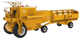 Kombajn Double Eagle Bizon Z056 1:16 Żółty (6948061928298) - obraz 4