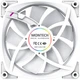 Вентилятор Montech AX120 PWM White - зображення 3