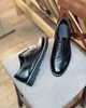 Мужские кожаные туфли с перфорацией Legessy ONYX PERF BLACK 42р - изображение 2