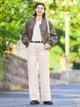 Джинсы Regular Fit женские Uniqlo 830818062 W25 L31 Розовые (1159839828) - изображение 4