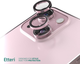 Szkło hartowane Etteri Camera Lens Protector do Apple iPhone 15 / 15 Plus Pink (5907504524450) - obraz 2