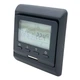 Программируемый терморегулятор In-Therm E51 Black Mate с выносным и встроенным датчиком температуры 2800 Вт для электрического теплого пола и радиаторов - изображение 4