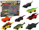 Zestaw resoraków LEAN Toys Dinozaury samochodziki 8 szt 16546 (5905884450550) - obraz 2