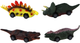 Zestaw resoraków LEAN Toys Dinozaury samochodziki 8 szt 16546 (5905884450550) - obraz 3