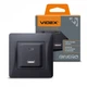 Розетка USB-A + USB-C PD20W чорний графіт VIDEX BINERA - изображение 1