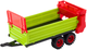 Іграшка LEAN Toys Трактор з причепом і фрикційним приводом Зелений 24993 (5905991060437) - зображення 5