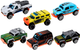 Zestaw zabawek LEAN Toys Autka terenowe metalowe 1:64 6 szt 18833 (5905991019411) - obraz 3